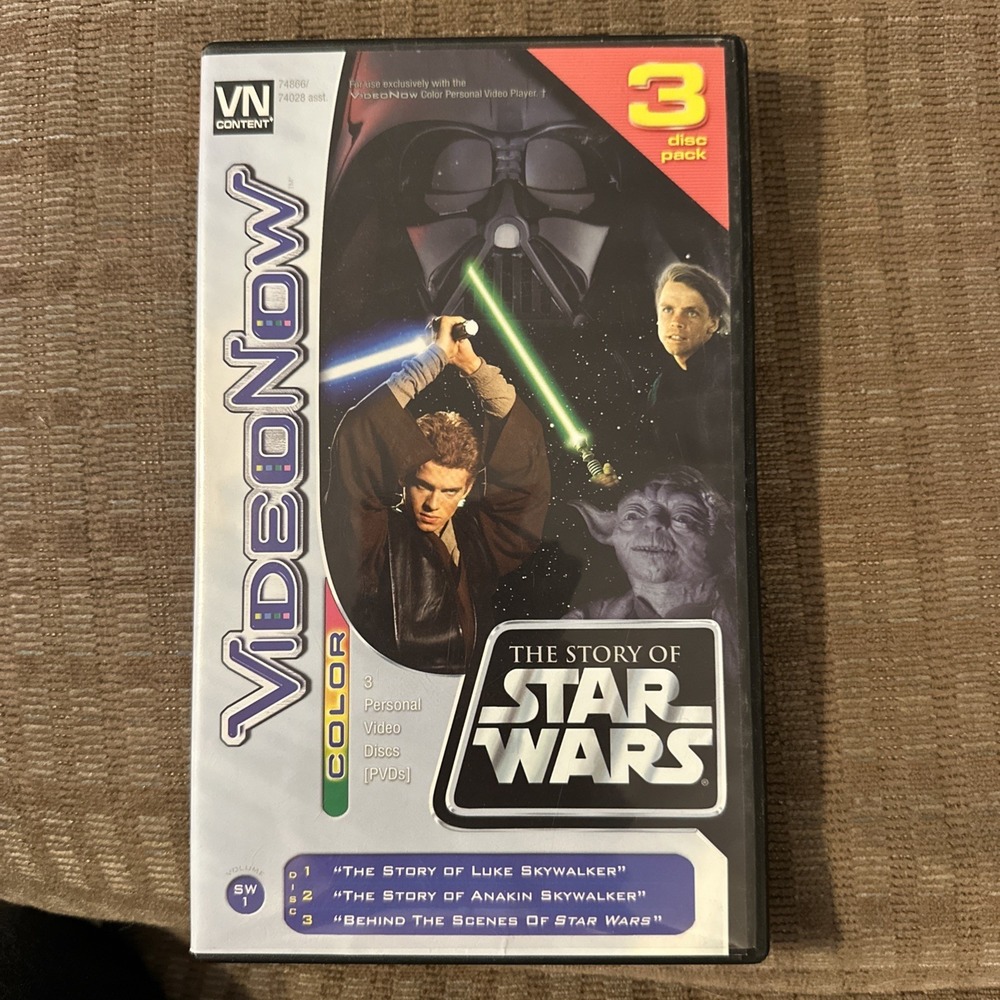 The Story of Star Wars (2005 VideoNow 3 Disc PVD H136